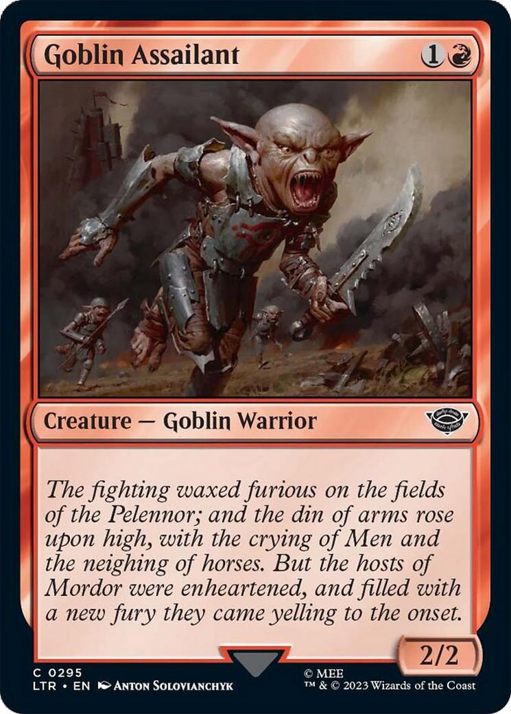 Goblin Assailant [The Lord of the Rings: Tales of Middle-Earth] Foil