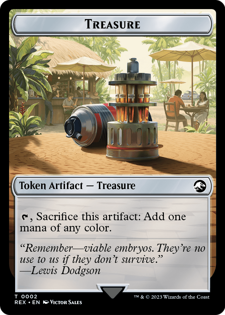 Treasure  [Jurassic World Collection Tokens] Foil