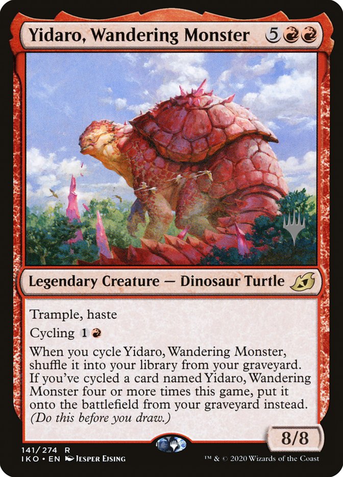 Yidaro, Wandering Monster (Promo Pack) [Ikoria: Lair of Behemoths Promos] Foil