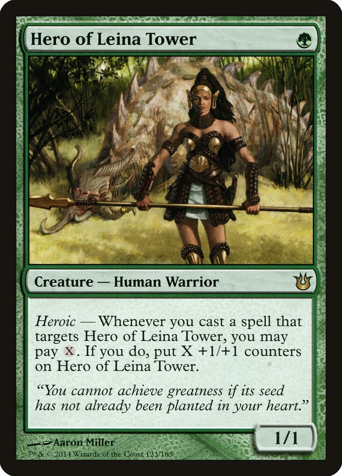Hero of Leina Tower [Born of the Gods] Foil