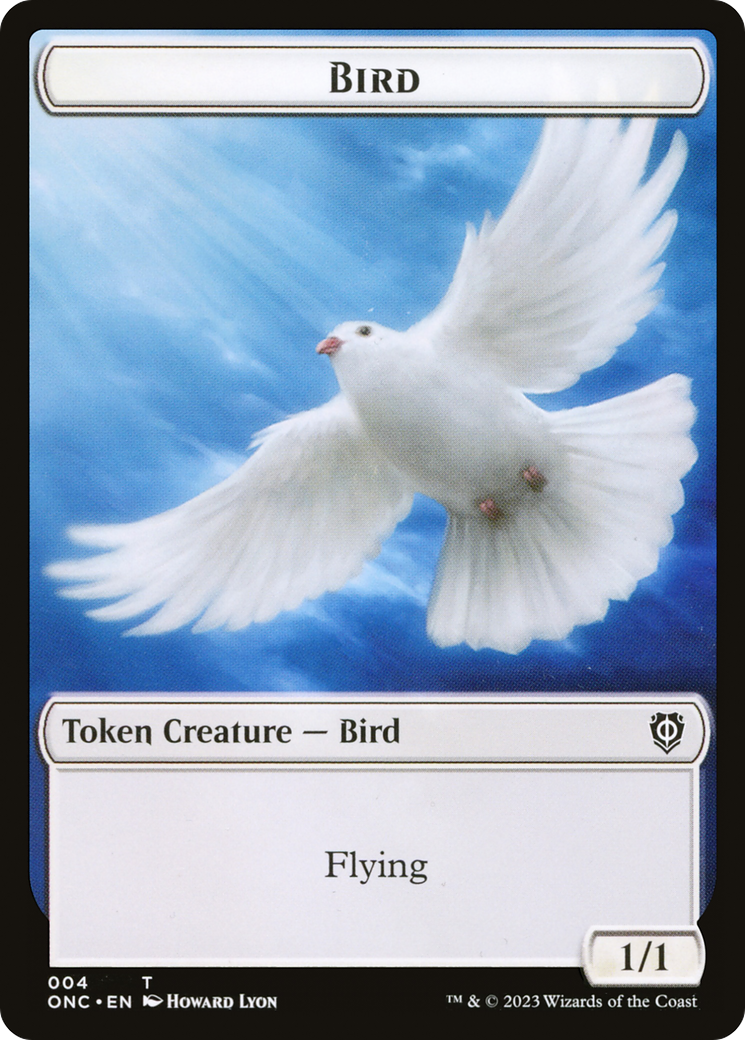 Bird  [Phyrexia: All Will Be One Commander Tokens]
