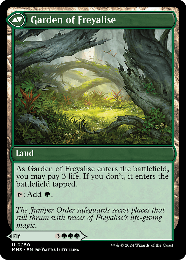 Disciple of Freyalise [Modern Horizons 3] Foil