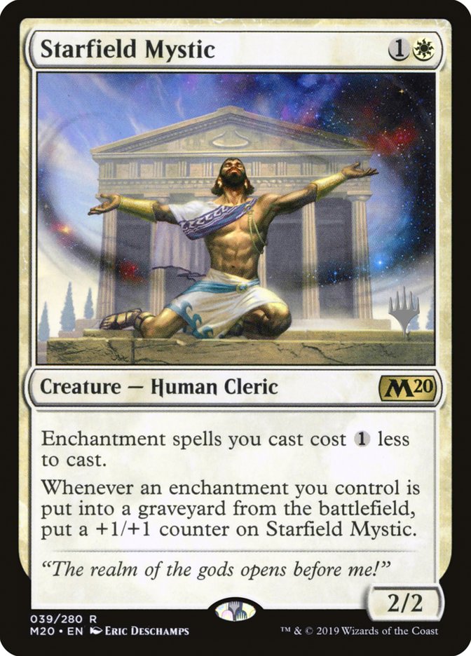 Starfield Mystic (Promo Pack) [Core Set 2020 Promos] Foil