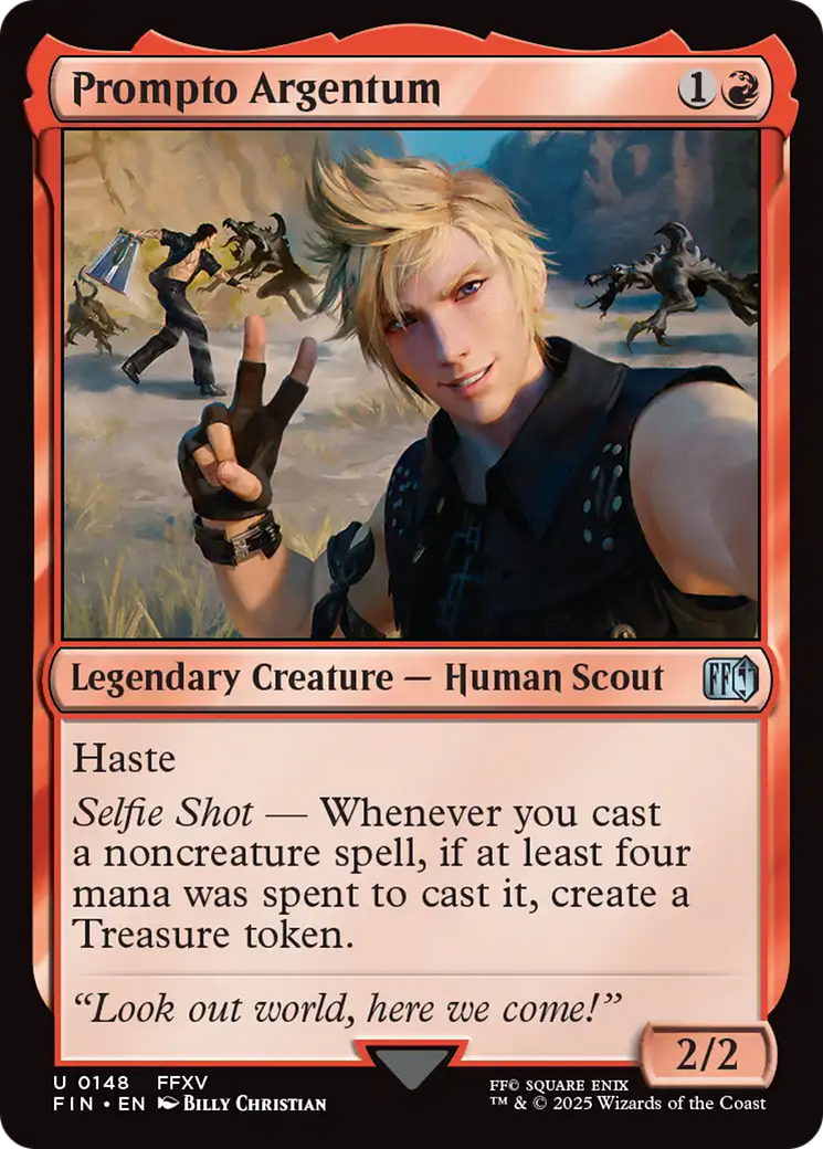 Prompto Argentum [FINAL FANTASY] Foil