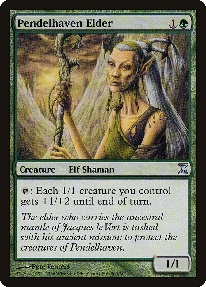 Pendelhaven Elder [Time Spiral] Foil