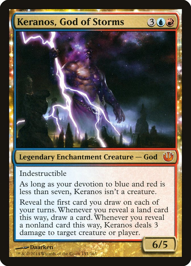 Keranos, God of Storms [Journey into Nyx] Foil