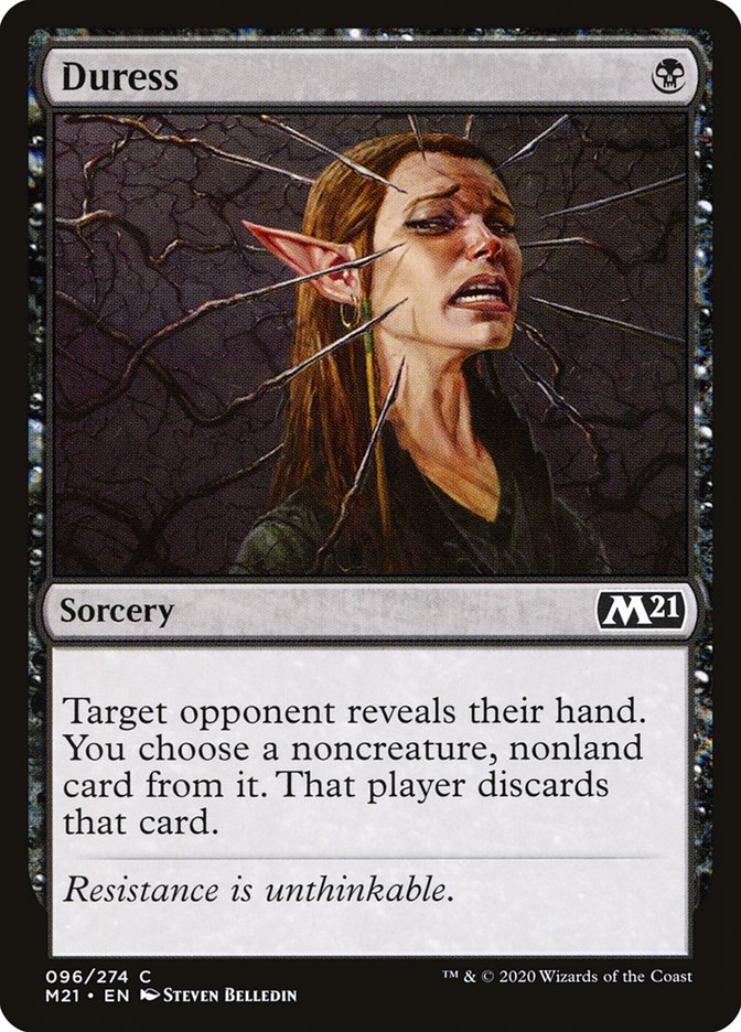 Duress [Core Set 2021] Foil
