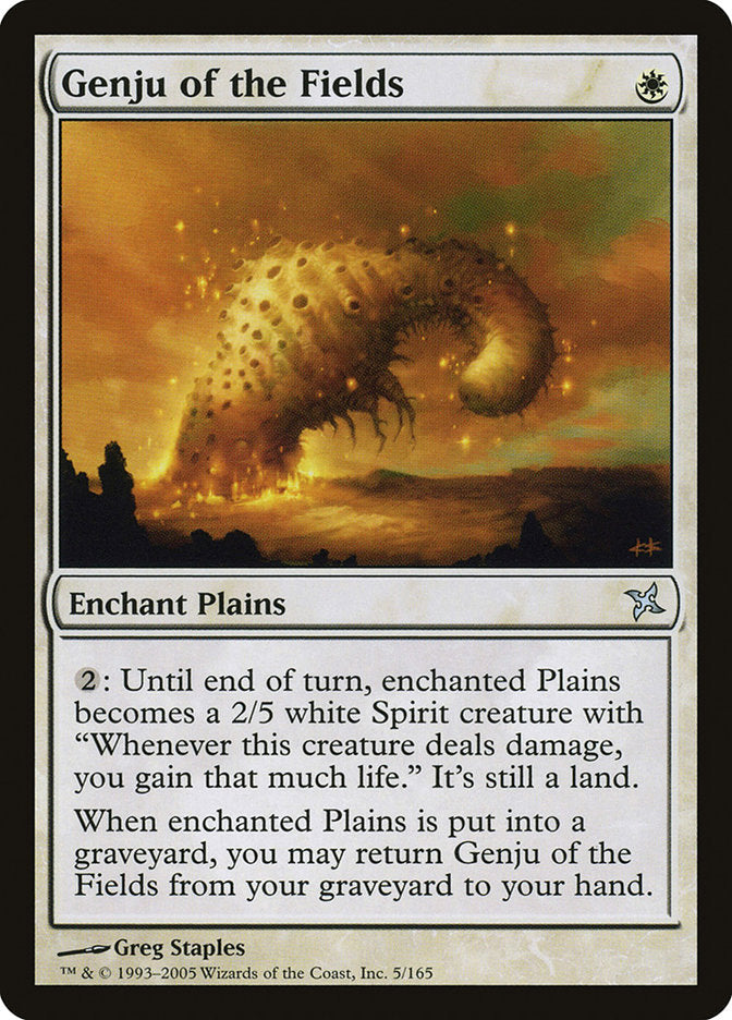 Genju of the Fields [Betrayers of Kamigawa] Foil