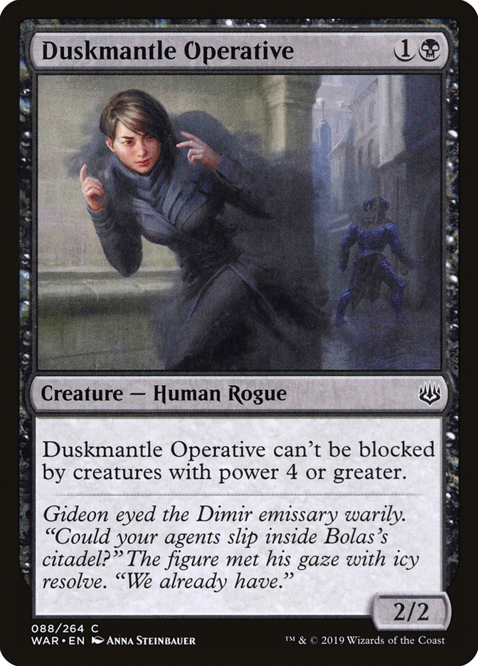Duskmantle Operative [War of the Spark] Foil