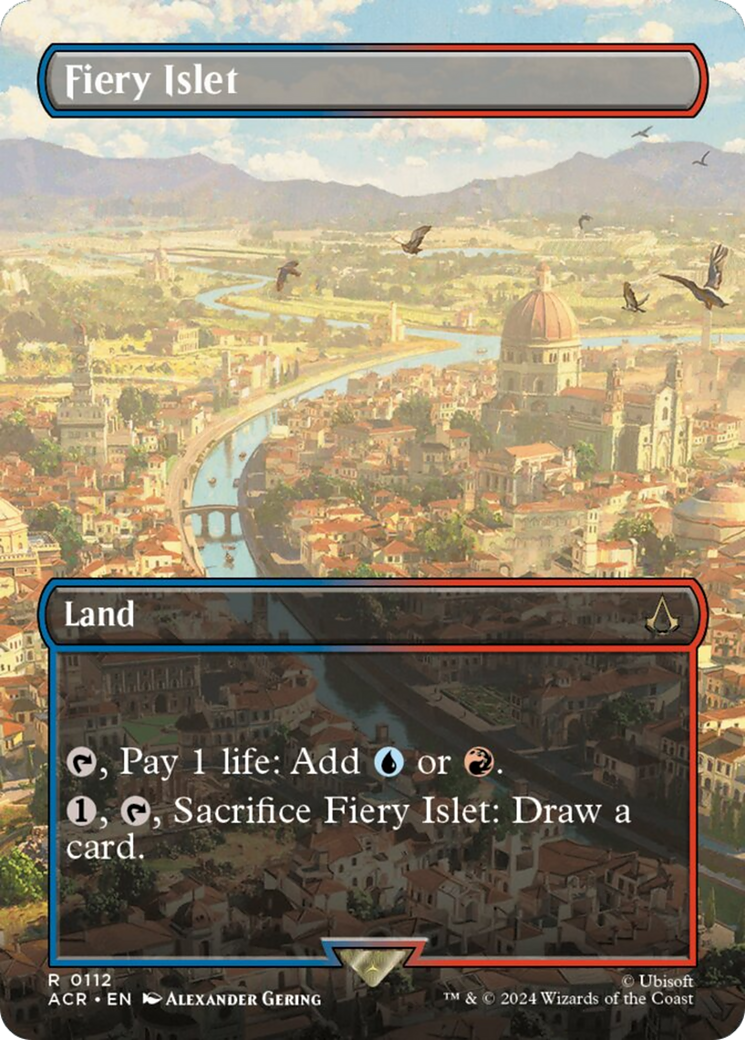 Fiery Islet (Borderless) [Assassin's Creed] Foil