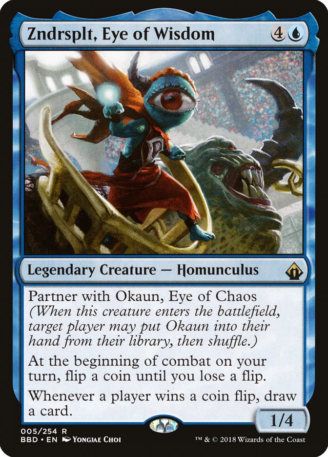 Zndrsplt, Eye of Wisdom [Battlebond] Foil