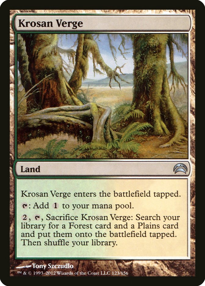 Krosan Verge [Planechase 2012] Foil