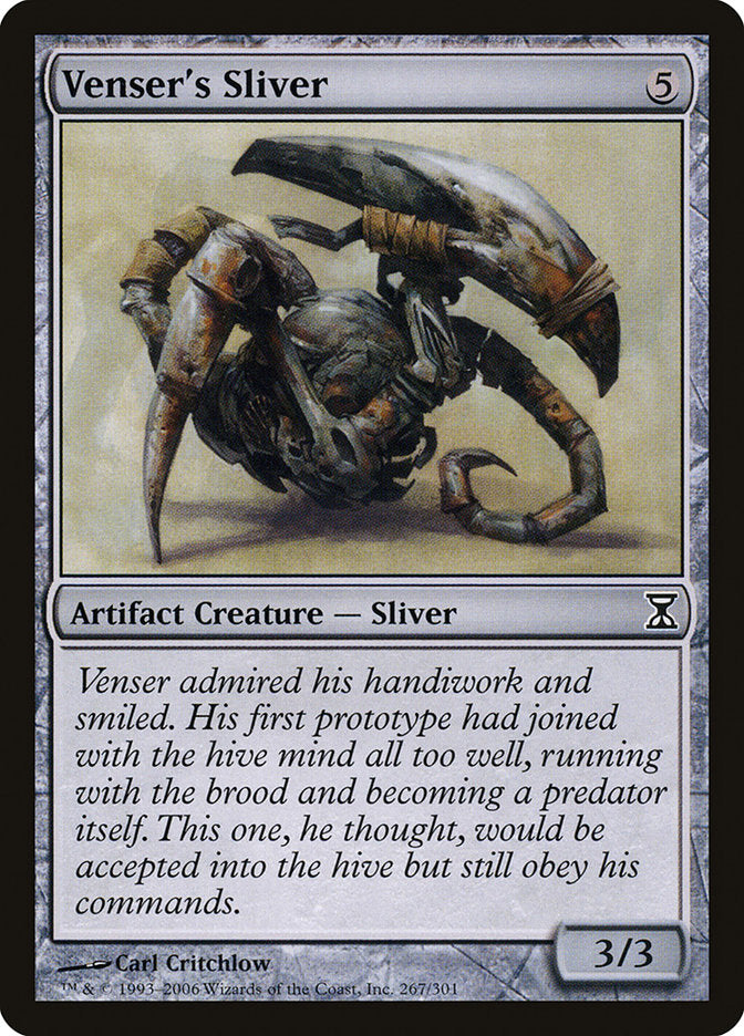 Venser's Sliver [Time Spiral] Foil