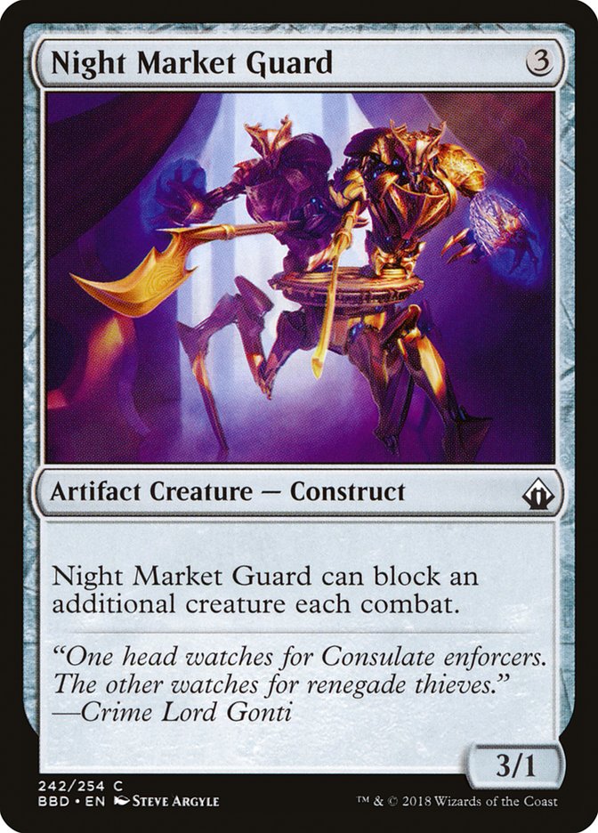 Night Market Guard [Battlebond] Foil