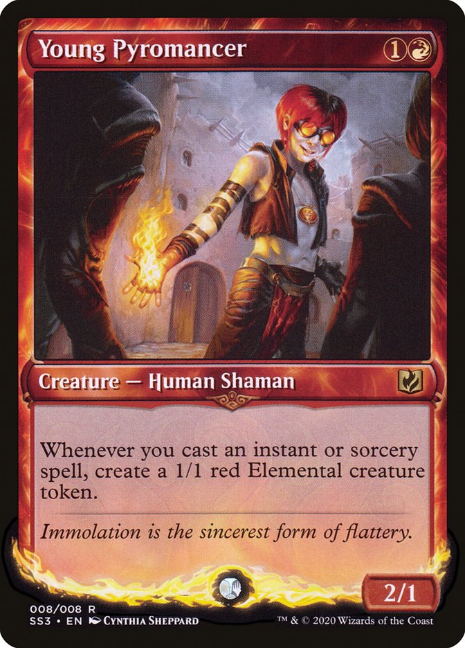 Young Pyromancer [Signature Spellbook: Chandra] Foil