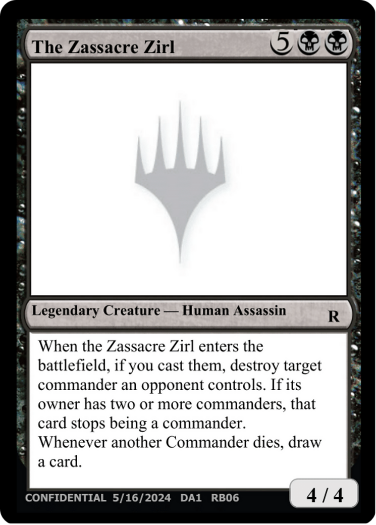 The Zassacre Zirl  [Unknown Event]