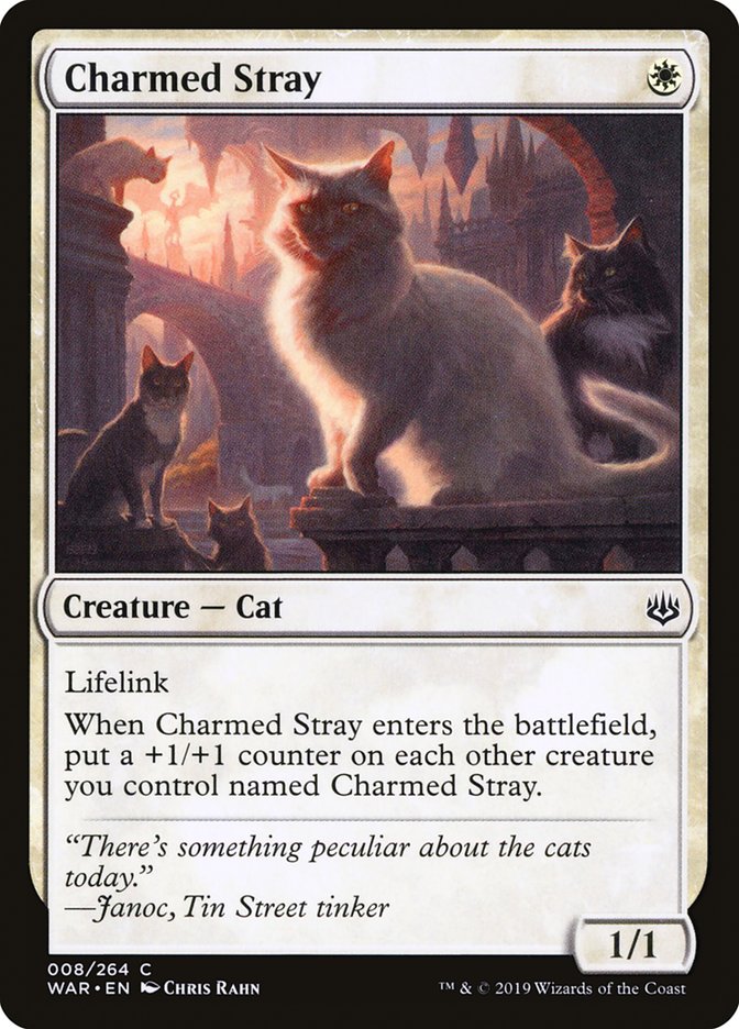 Charmed Stray [War of the Spark] Foil