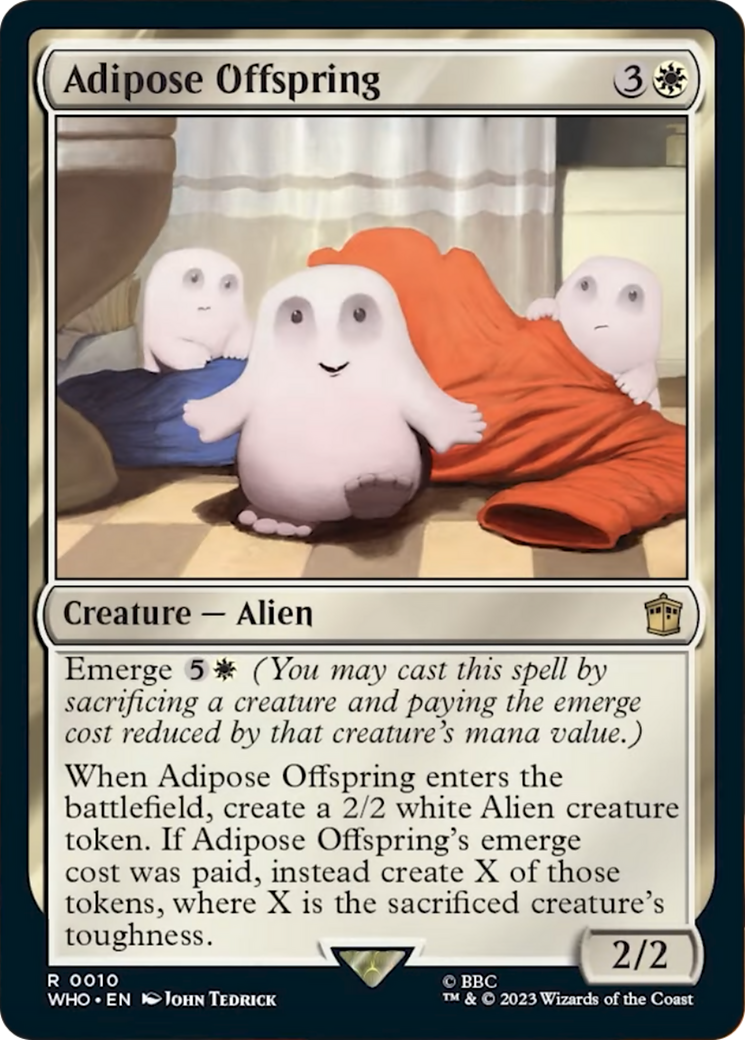 Adipose Offspring [Doctor Who] Foil