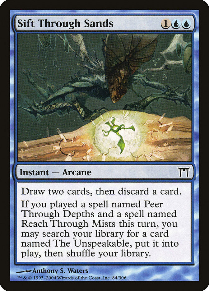 Sift Through Sands [Champions of Kamigawa] Foil