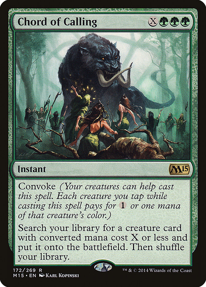 Chord of Calling [Magic 2015] Foil