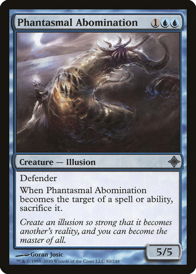 Phantasmal Abomination [Rise of the Eldrazi] Foil