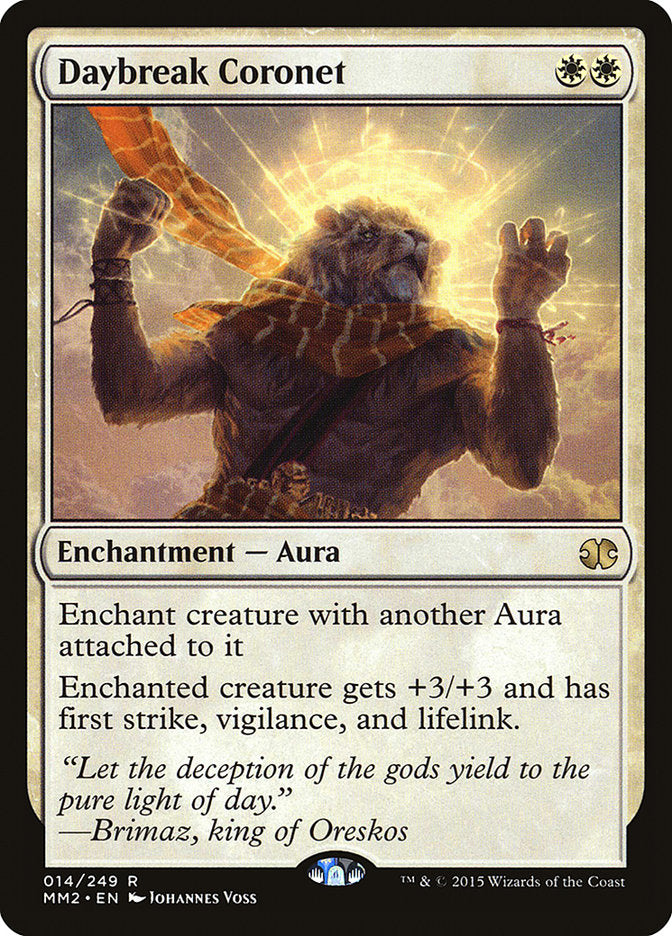 Daybreak Coronet [Modern Masters 2015] Foil