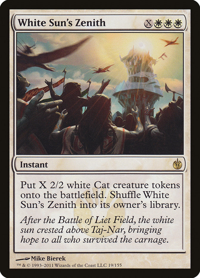 White Sun's Zenith [Mirrodin Besieged] Foil