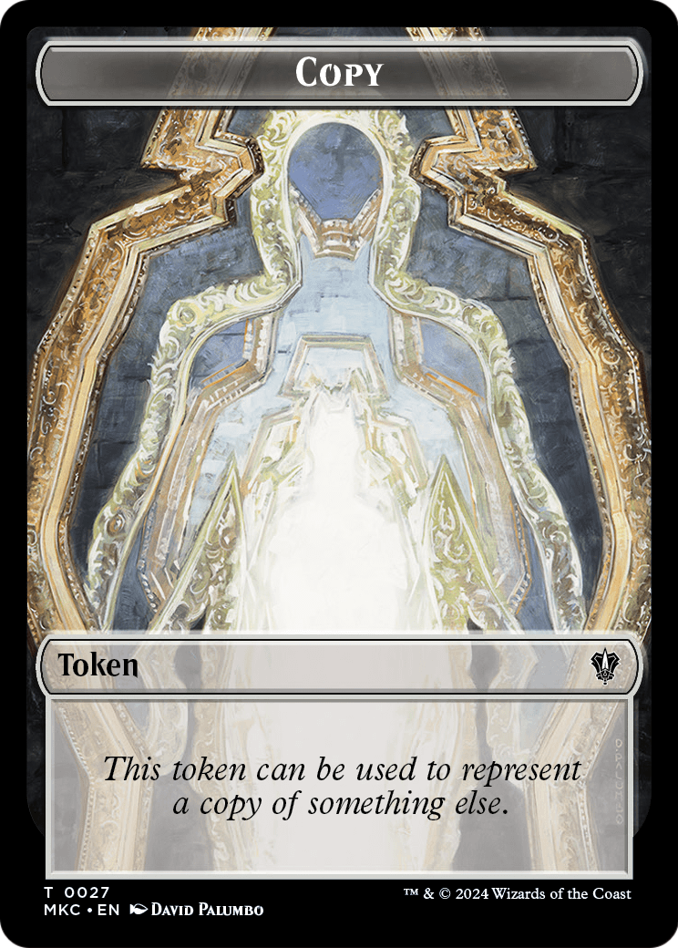 Copy  [Murders at Karlov Manor Commander Tokens]