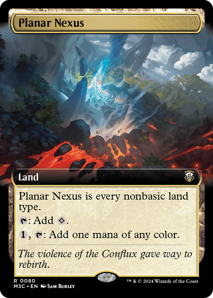 Planar Nexus (Extended Art) [Modern Horizons 3 Commander] Foil