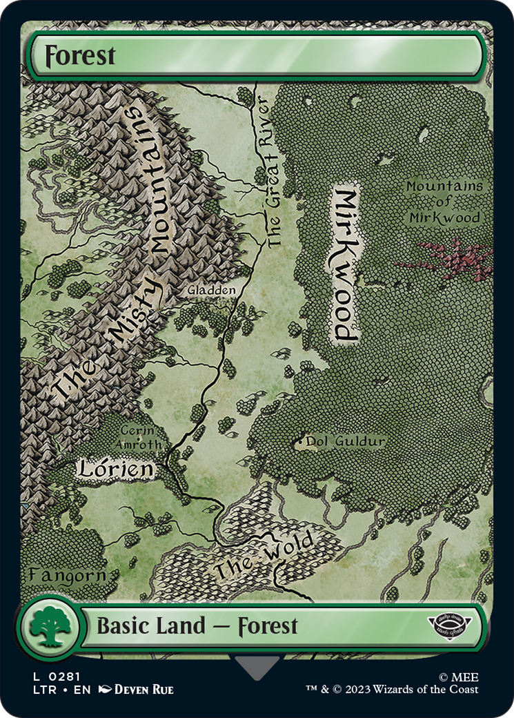 Forest (281) [The Lord of the Rings: Tales of Middle-Earth] Foil