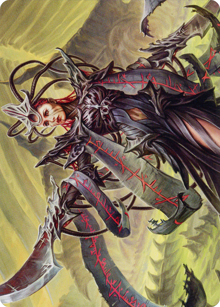 Testament Bearer // Testament Bearer  [Phyrexia: All Will Be One Art Series] (Borderless)