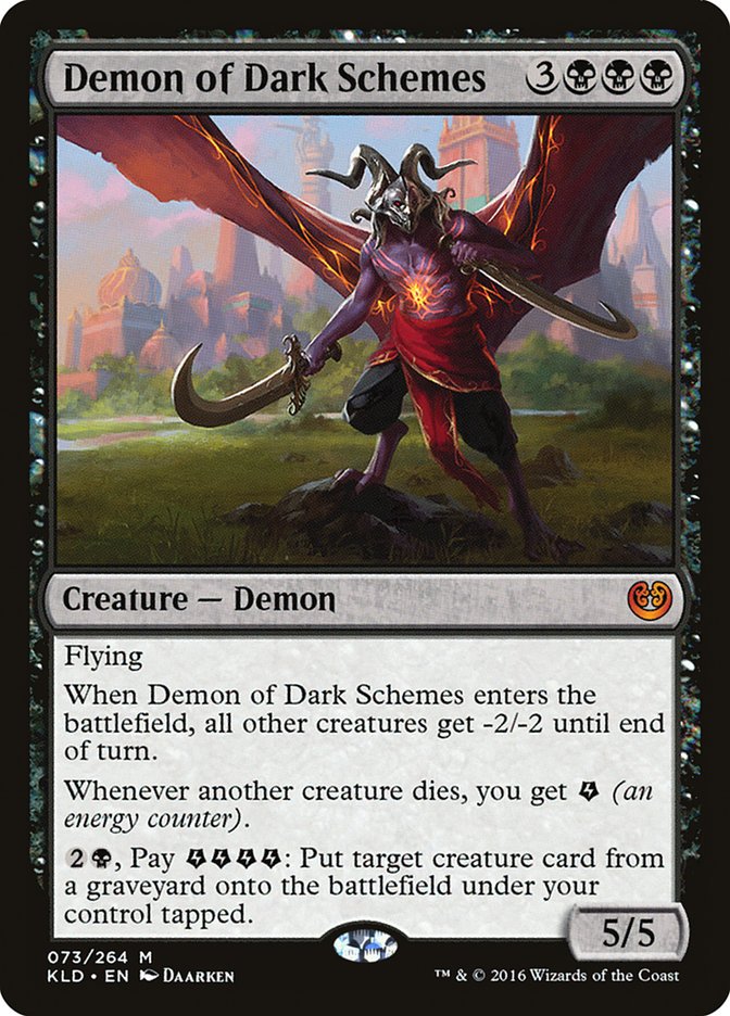 Demon of Dark Schemes [Kaladesh] Foil