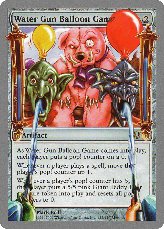 Water Gun Balloon Game [Unhinged] Foil