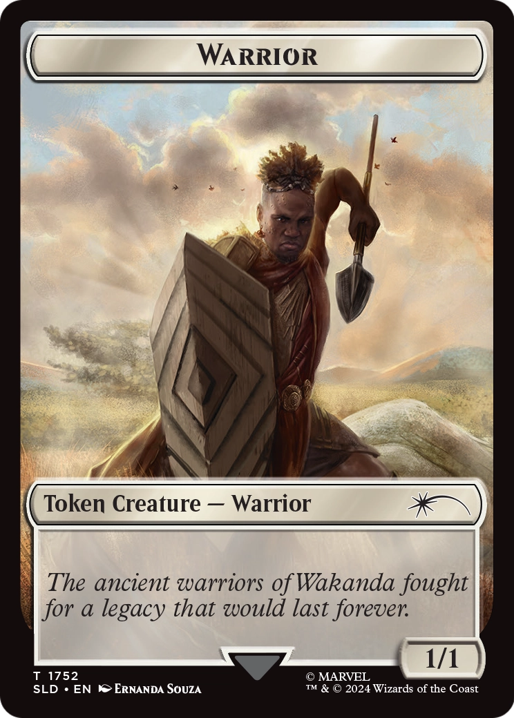Warrior Token  [Secret Lair Drop]