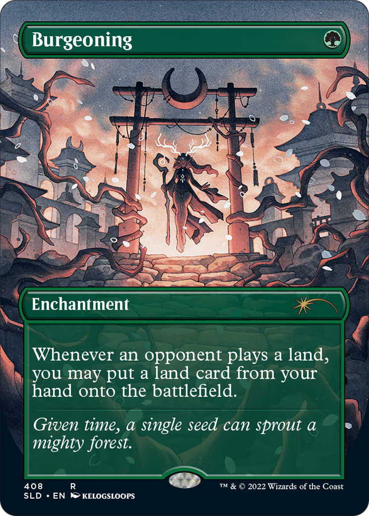 Burgeoning (Borderless) [Secret Lair Drop Series]