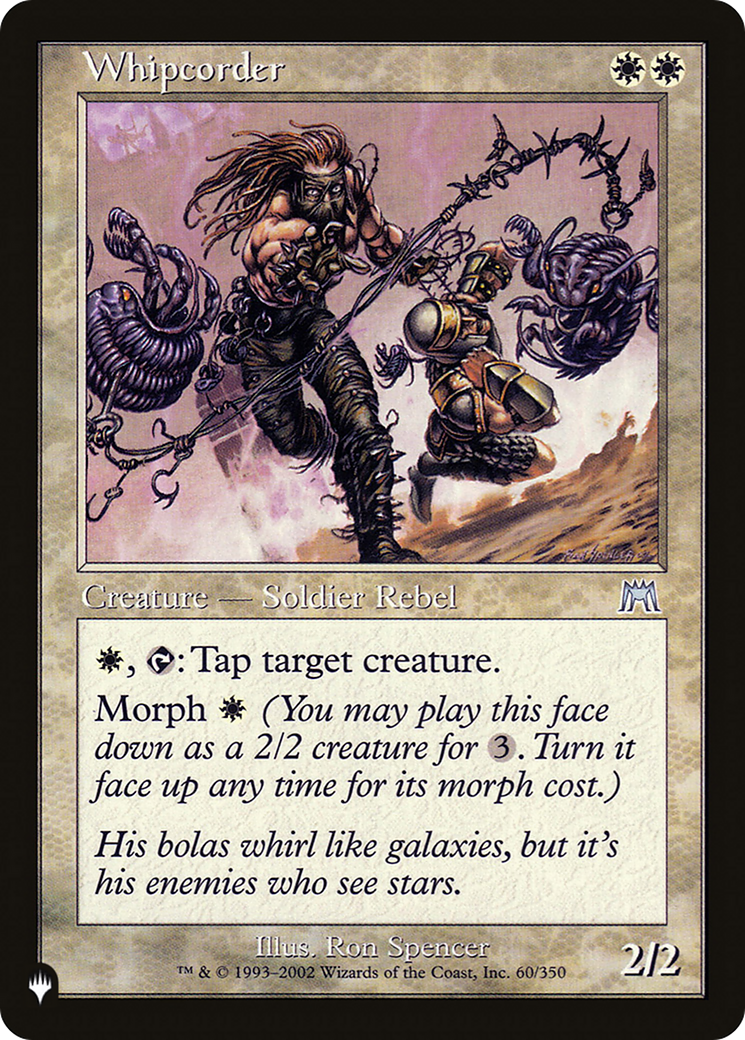 Whipcorder  [The List]