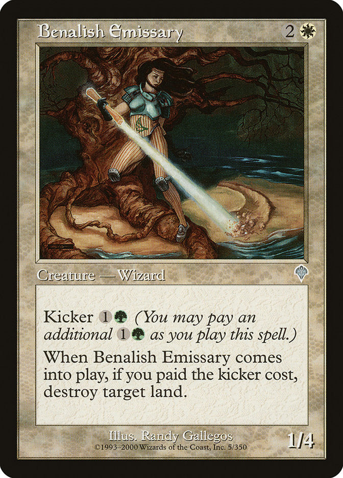 Benalish Emissary [Invasion] Foil
