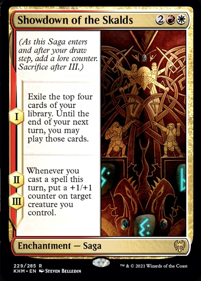 Showdown of the Skalds [Kaldheim] Foil