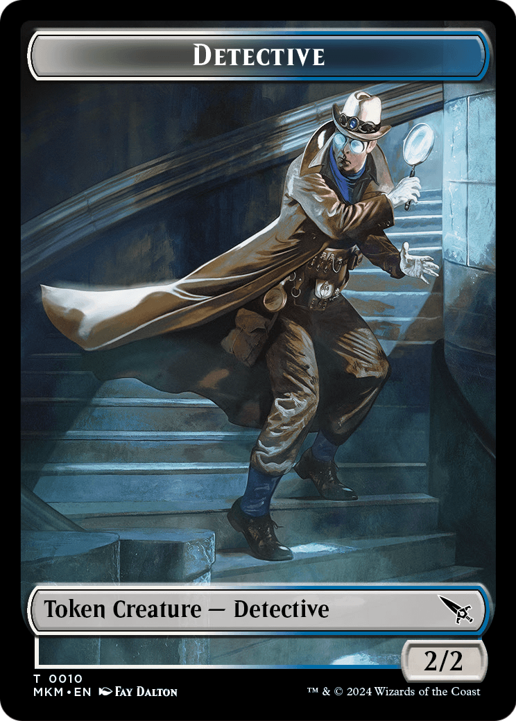 Detective  [Murders at Karlov Manor Tokens]