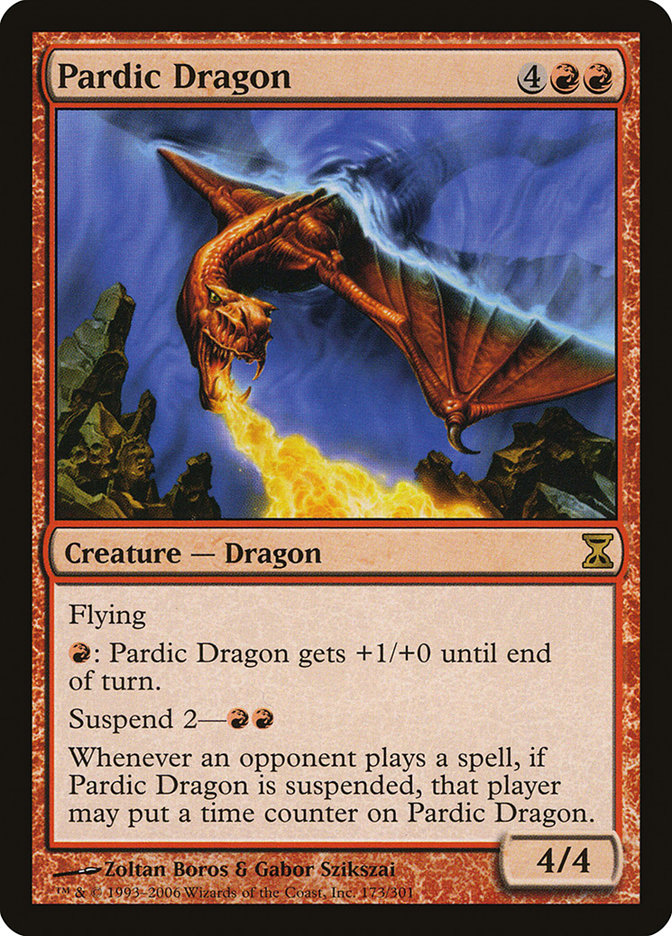 Pardic Dragon [Time Spiral] Foil