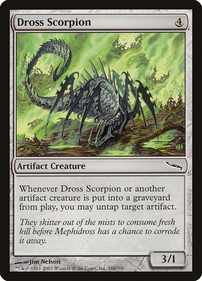 Dross Scorpion [Mirrodin] Foil