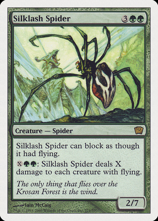 Silklash Spider [Ninth Edition] Foil