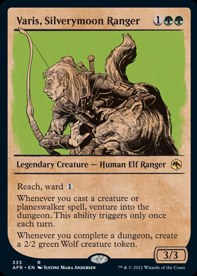 Varis, Silverymoon Ranger (Showcase) [Dungeons & Dragons: Adventures in the Forgotten Realms] Foil