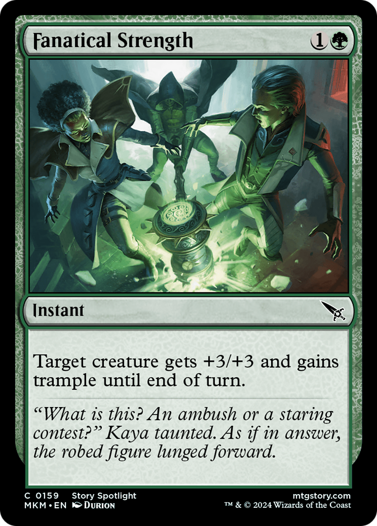Fanatical Strength [Murders at Karlov Manor] Foil
