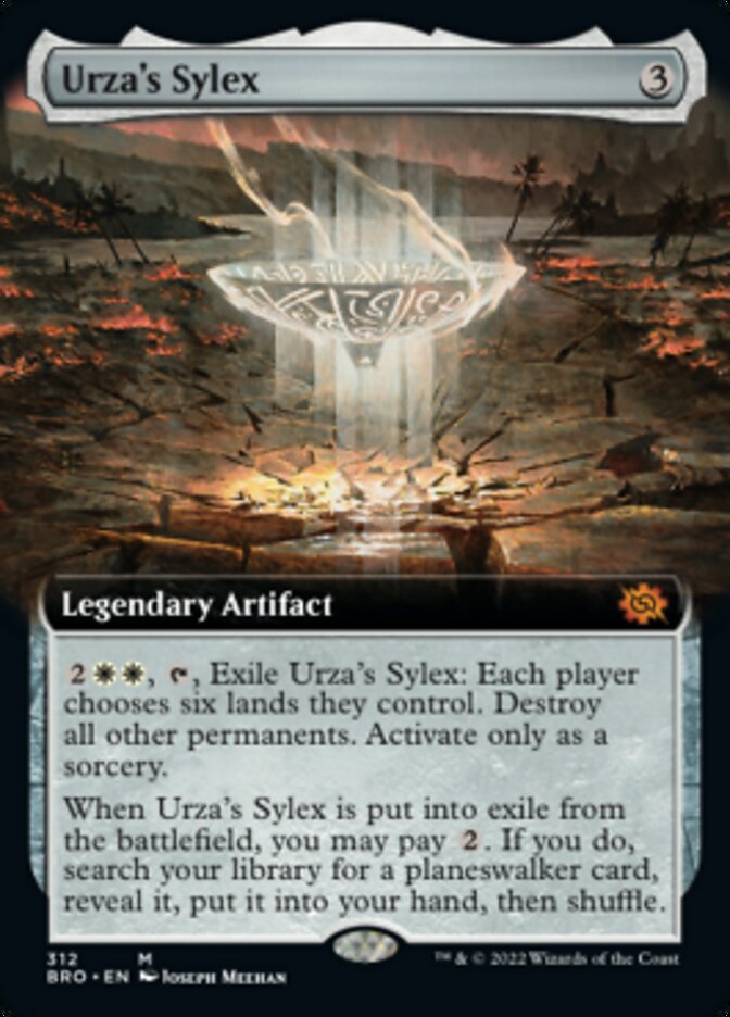 Urza's Sylex (Extended Art) [The Brothers' War] Foil