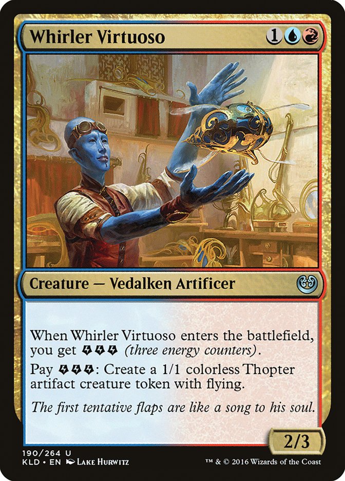 Whirler Virtuoso [Kaladesh] Foil