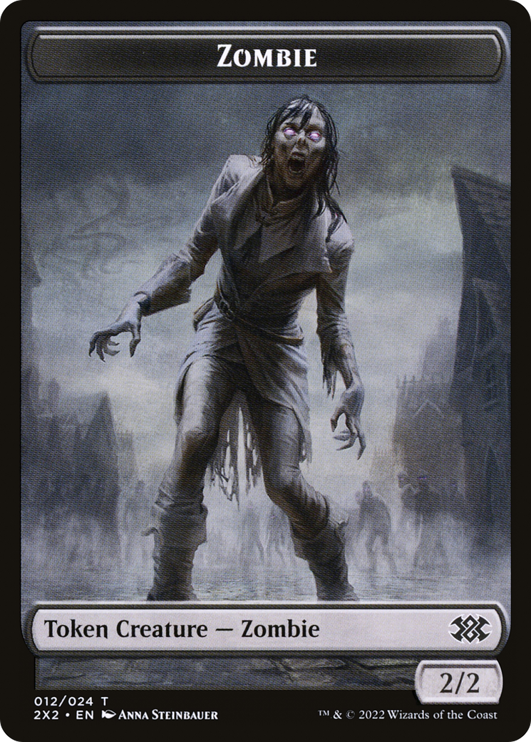Zombie  [Double Masters 2022 Tokens]