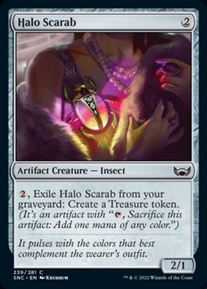 Halo Scarab [Streets of New Capenna] Foil