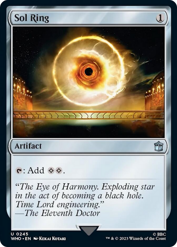 Sol Ring [Doctor Who] Foil