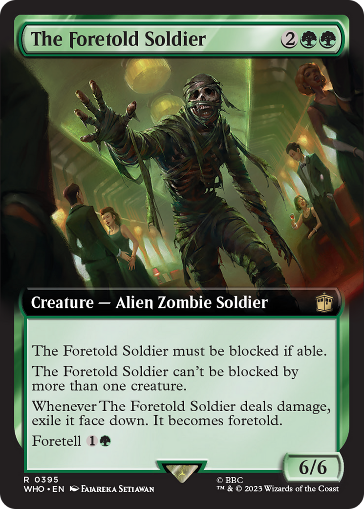 The Foretold Soldier (Extended Art) [Doctor Who] Foil